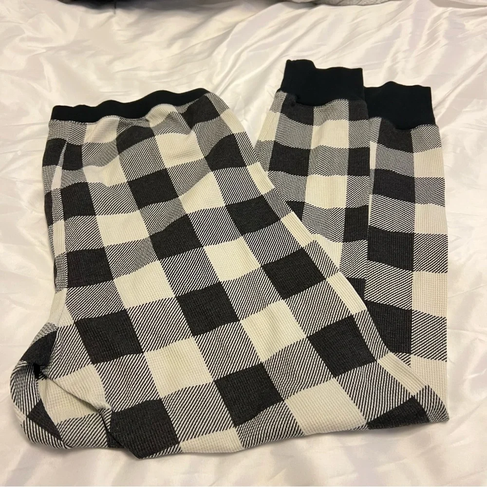 Old Navy Black & White Checkered Pajama Pants | Lounge Sleepwear | Size 2X